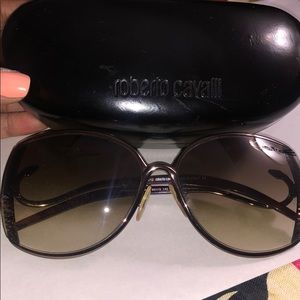 Roberto Cavalli Amaranto sunglasses in brown